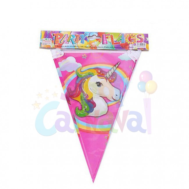 Banner party unicorn